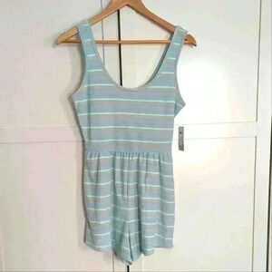 BP Terry Cloth Sleeveless Multicolor Romper